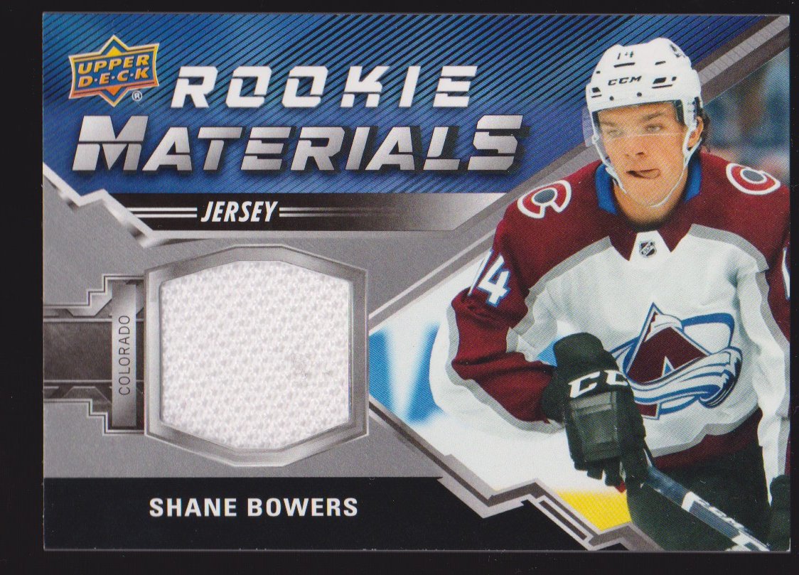 (image for) 2020-21 Upper Deck Rookie Materials #RMSB Shane Bowers